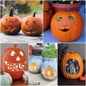 easy pumpkin carving ideas for halloween