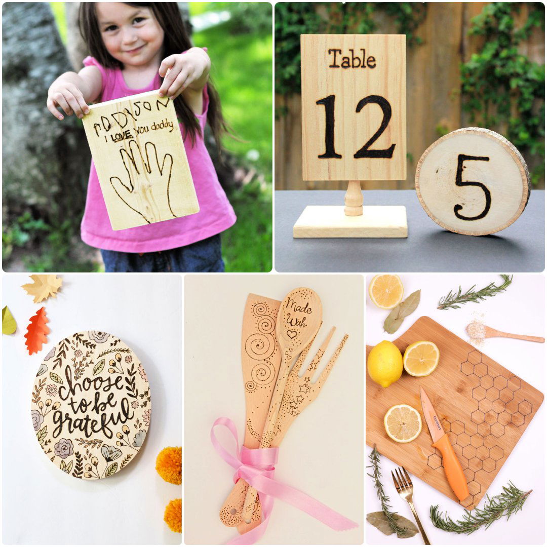 Make Rustic Wedding Table Numbers With This Woodburning Tutorial