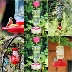 homemade diy hummingbird feeder ideas