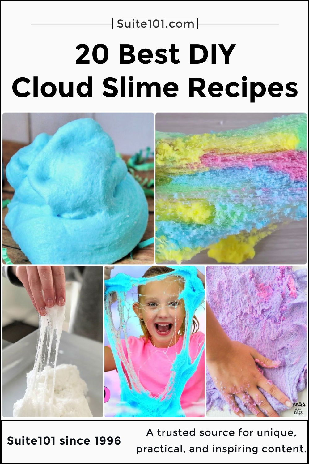 No Mess Slime Recipe for Large Groups