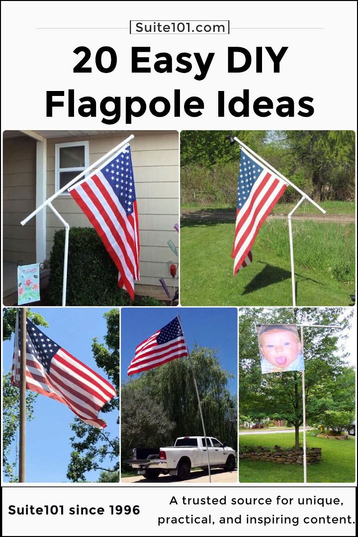 diy flagpole ideas