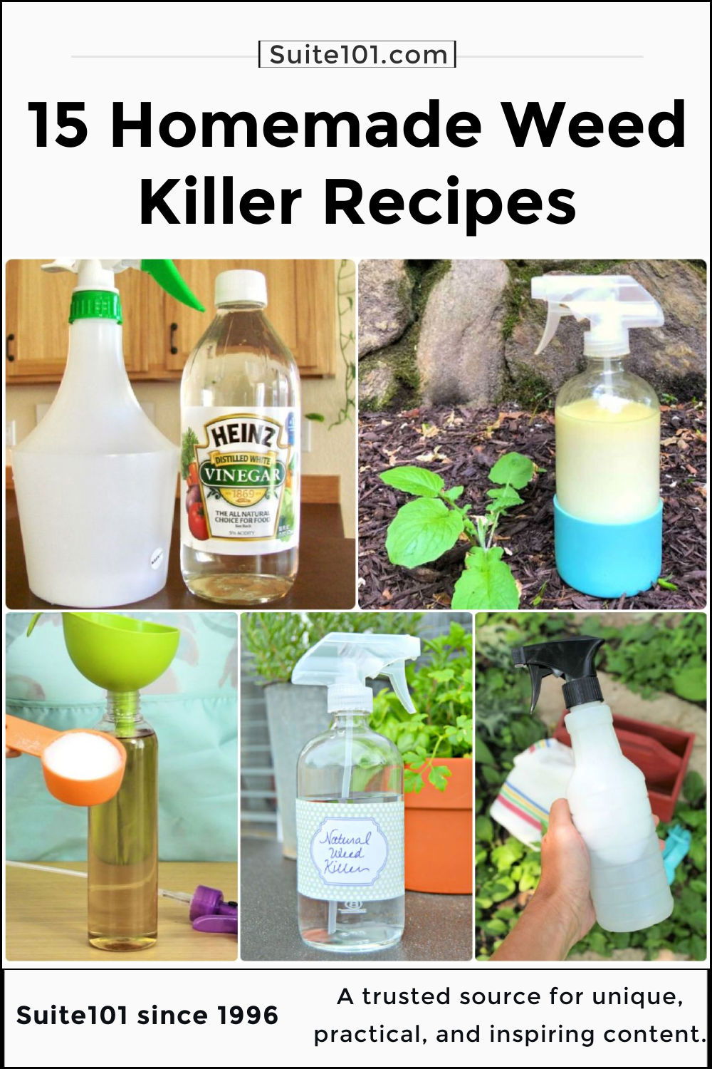 How to make weed killer: a quick, easy homemade solution