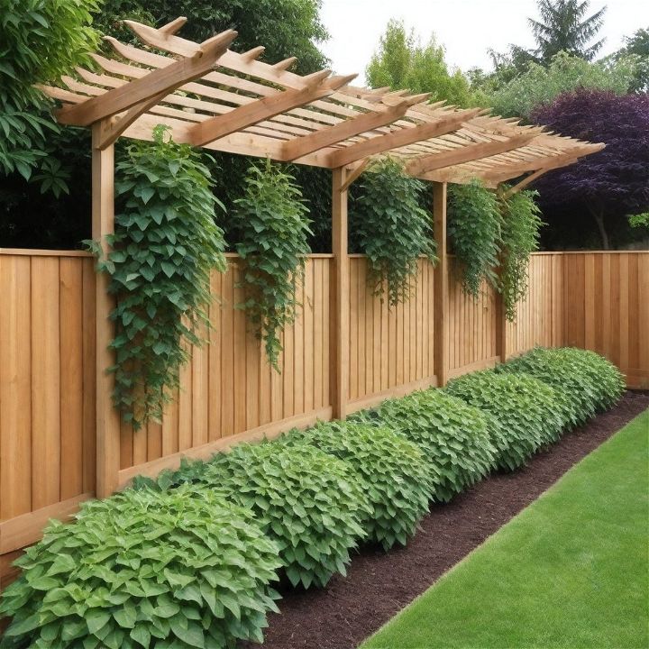 adding trellis extensions atop your fence