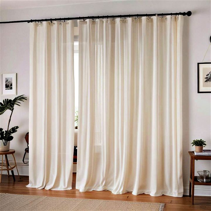adjustable curtains divider