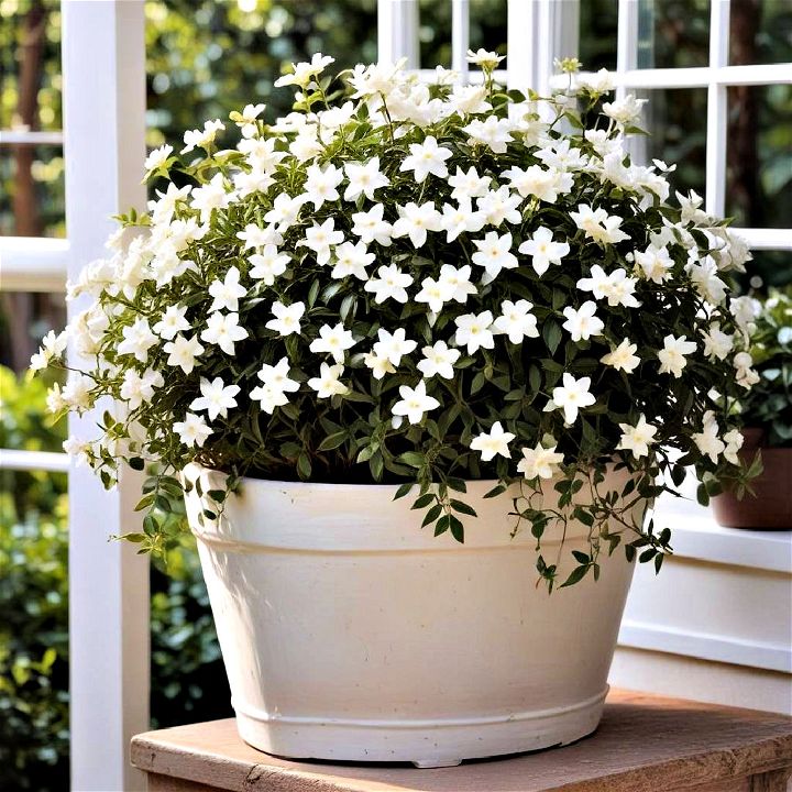 aromatic jasmine haven for relaxing outdoor nook