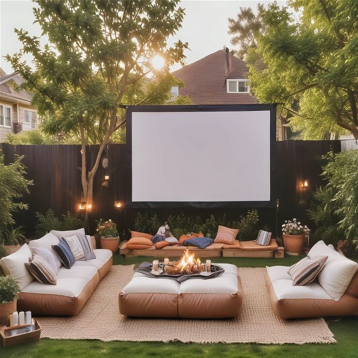 backyard outdoor cinema