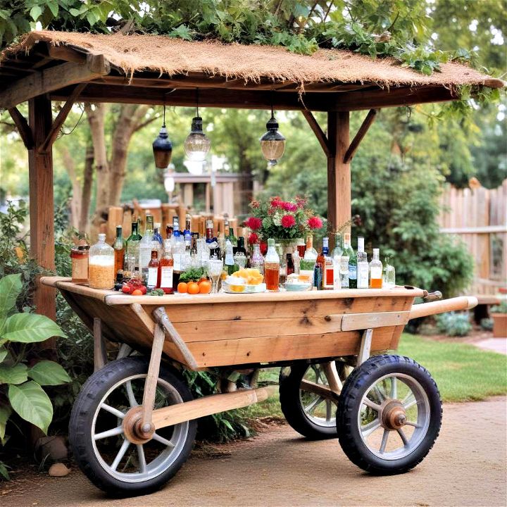 backyard wheelbarrow bar