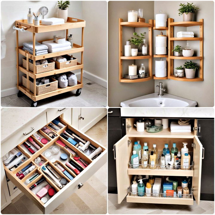 bathroom organization ideas