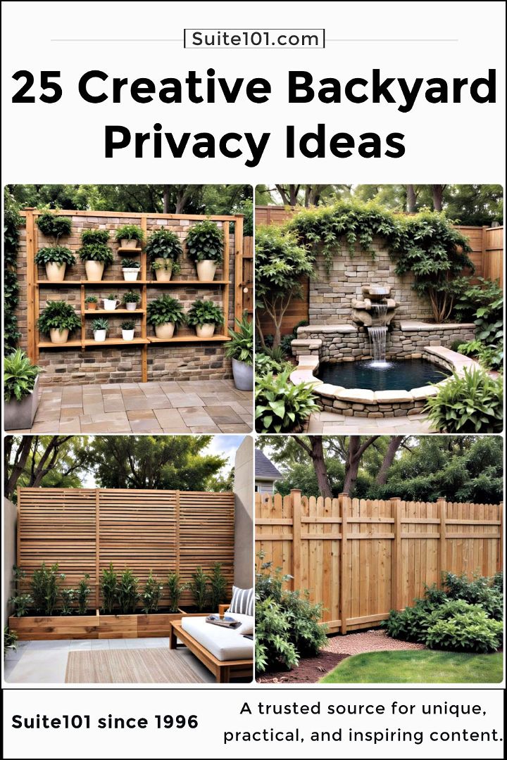 best backyard privacy ideas