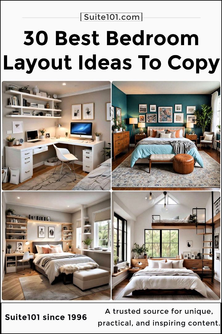 best bedroom layout ideas