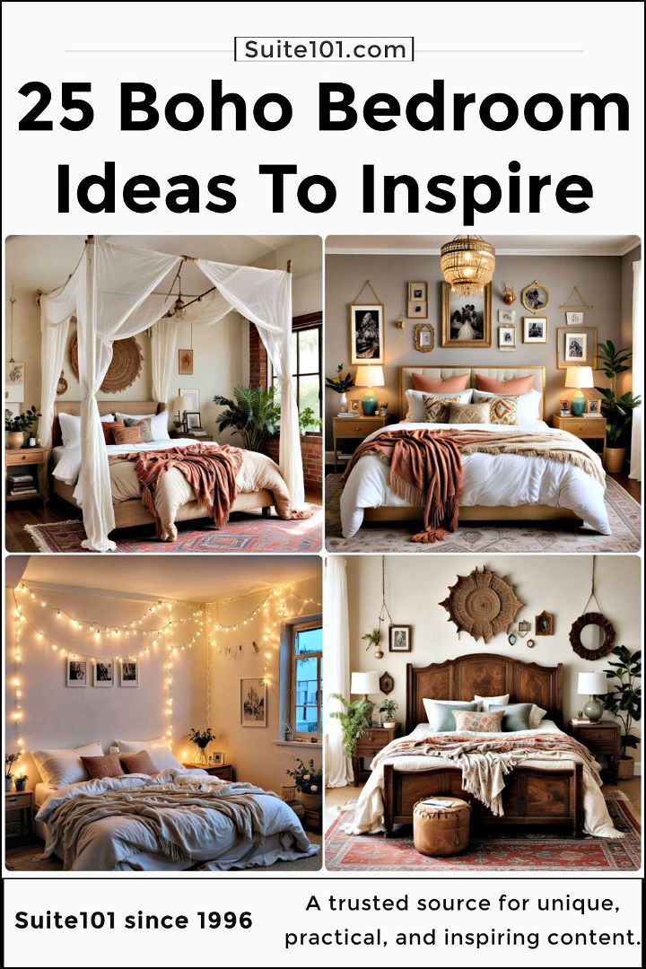 best boho bedroom ideas