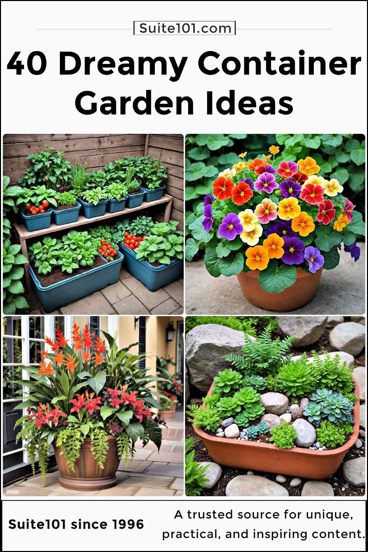 best container garden ideas
