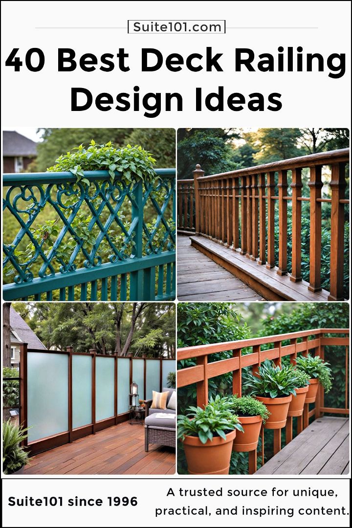best deck railing ideas