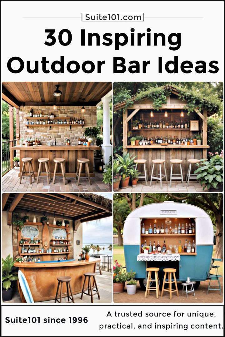 best outdoor bar ideas