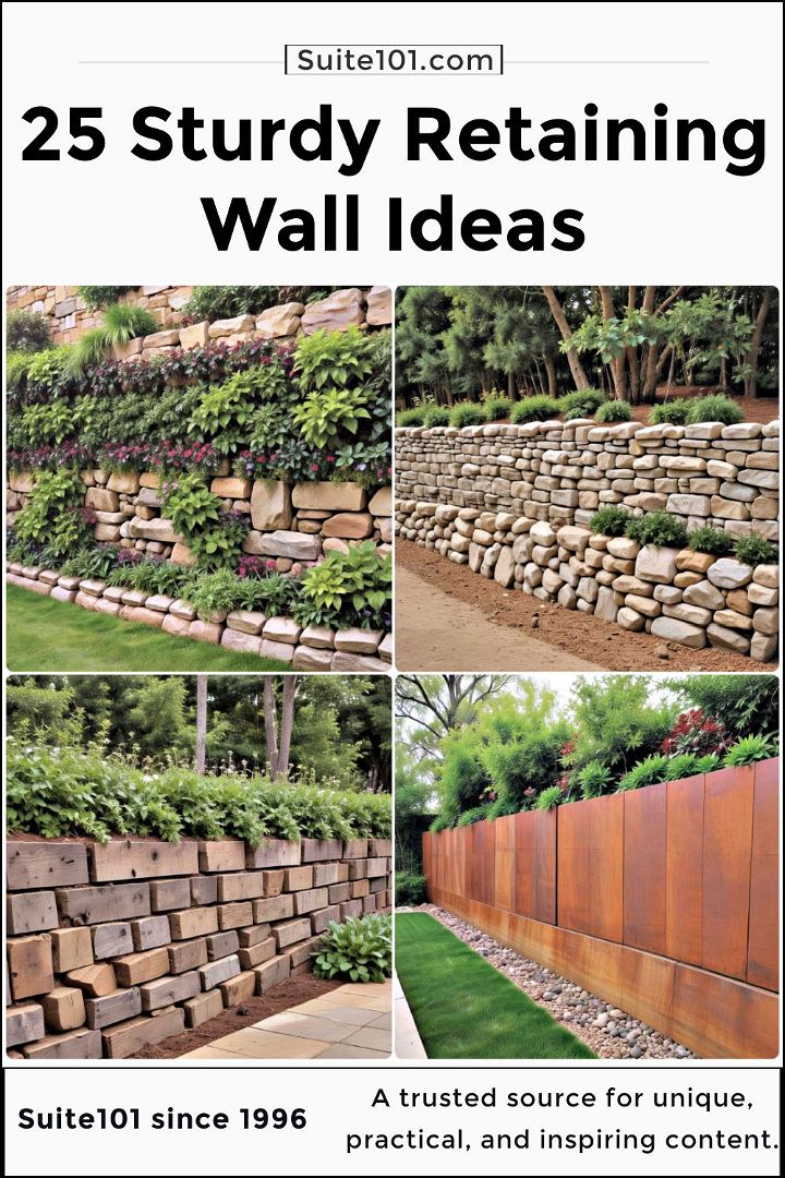 best retaining wall ideas