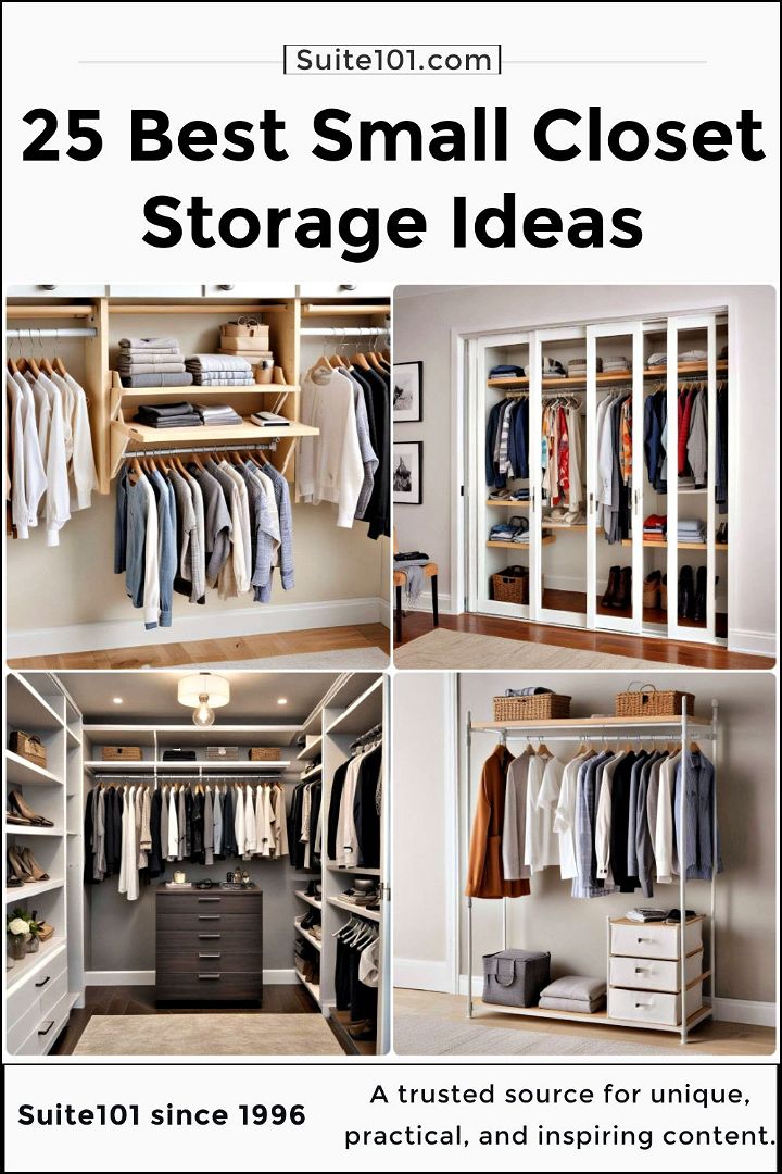best small closet storage ideas