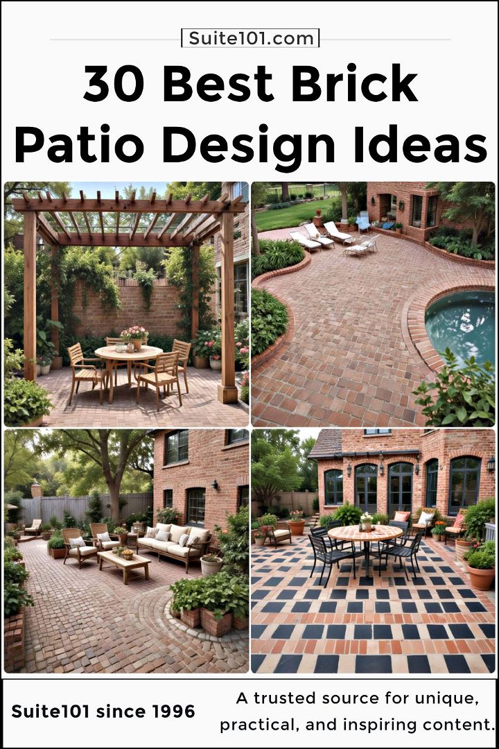 brick patio design ideas