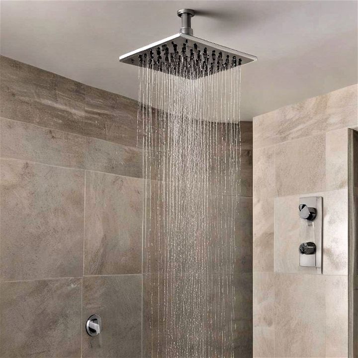 ceiling mounted rain shower head