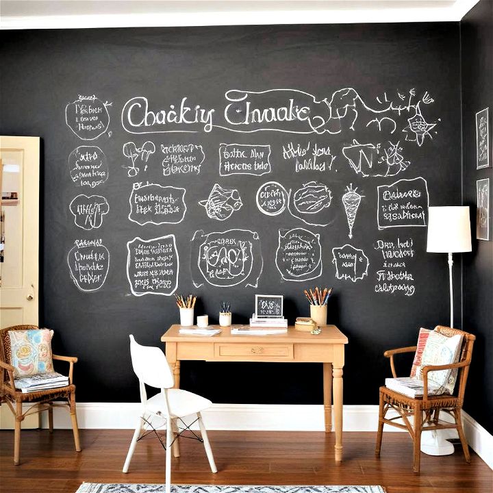 chalkboard paint personalized and fun