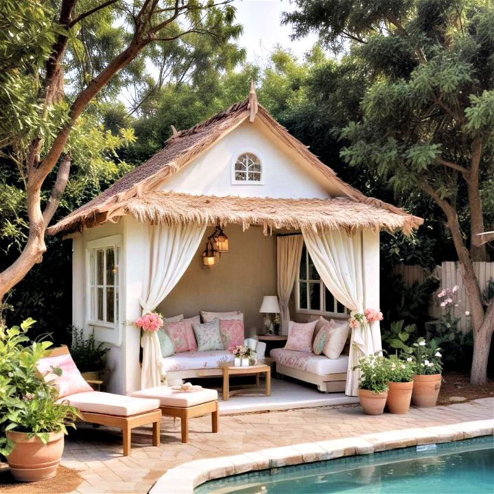 charming cottage core cabana