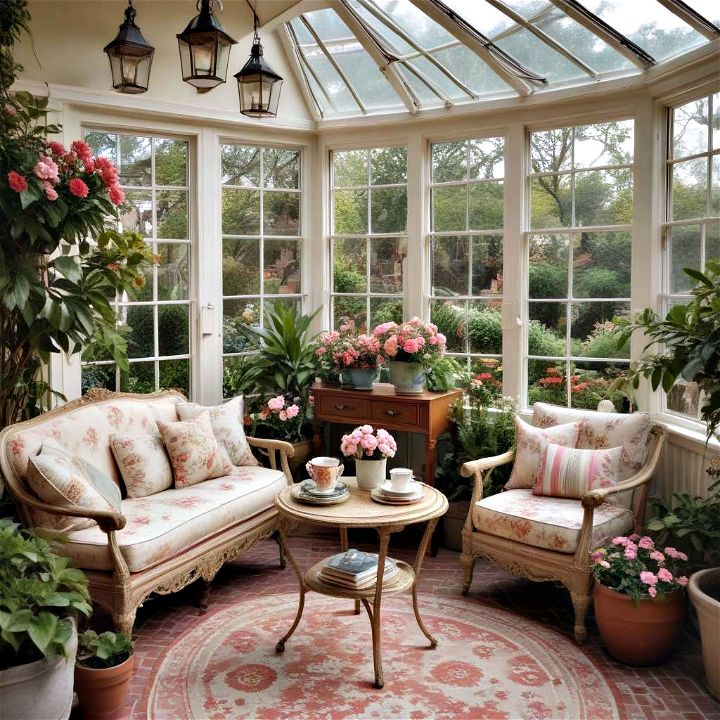 classic vintage charm conservatory
