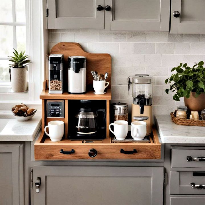 coffee station to get you ready for the perfect morning brew