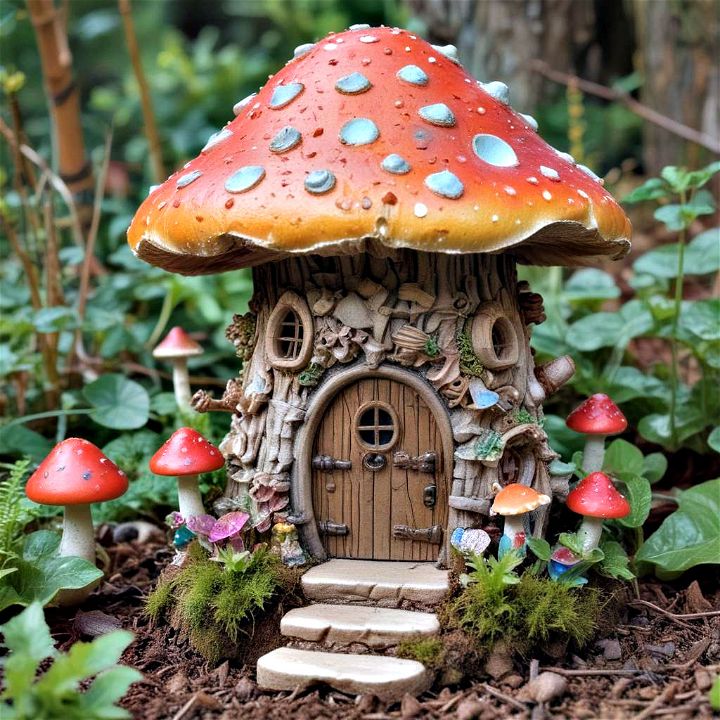 colorful and magical mushroom retreat