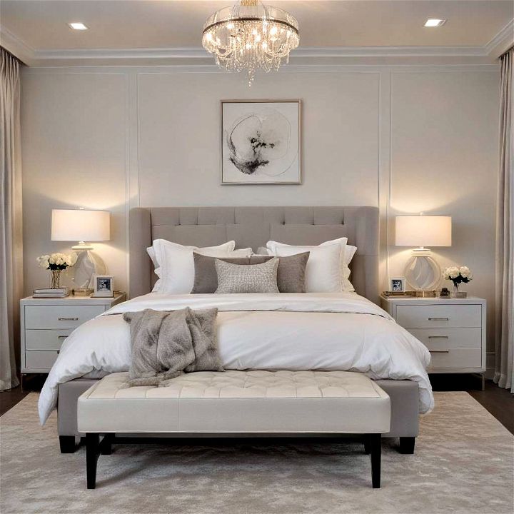 contemporary and timeless elegance for bedroom