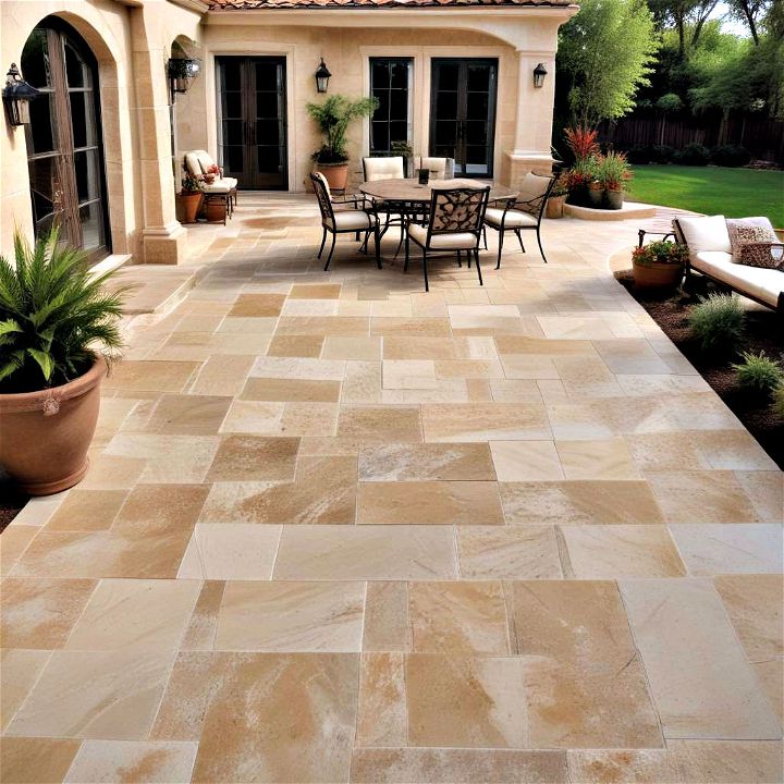 cool mediterranean travertine haven