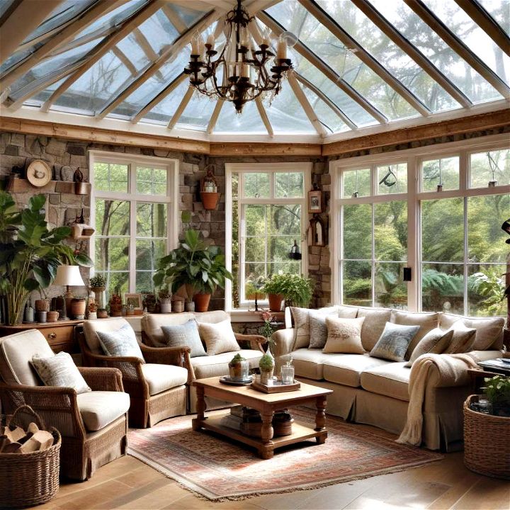 country living conservatory for a rural inspired retreat