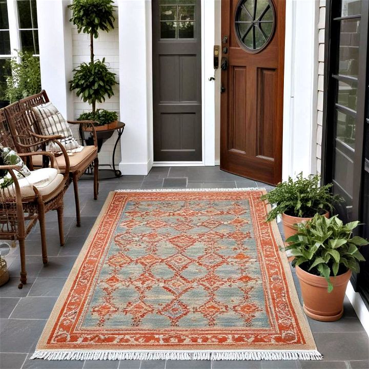 cozy and stylish outdoor rugs