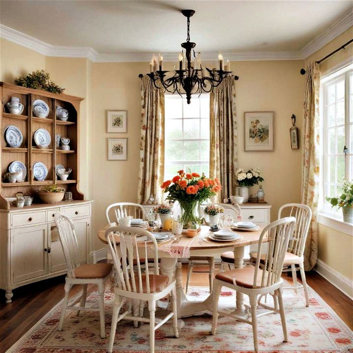 cozy cottage dining room