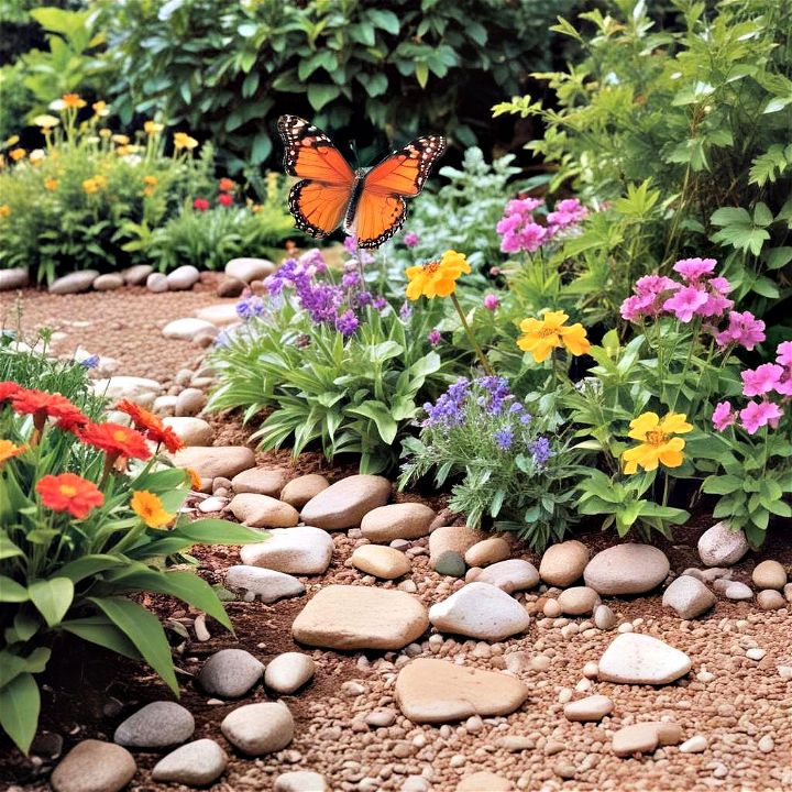 crafting a butterfly garden for pathways