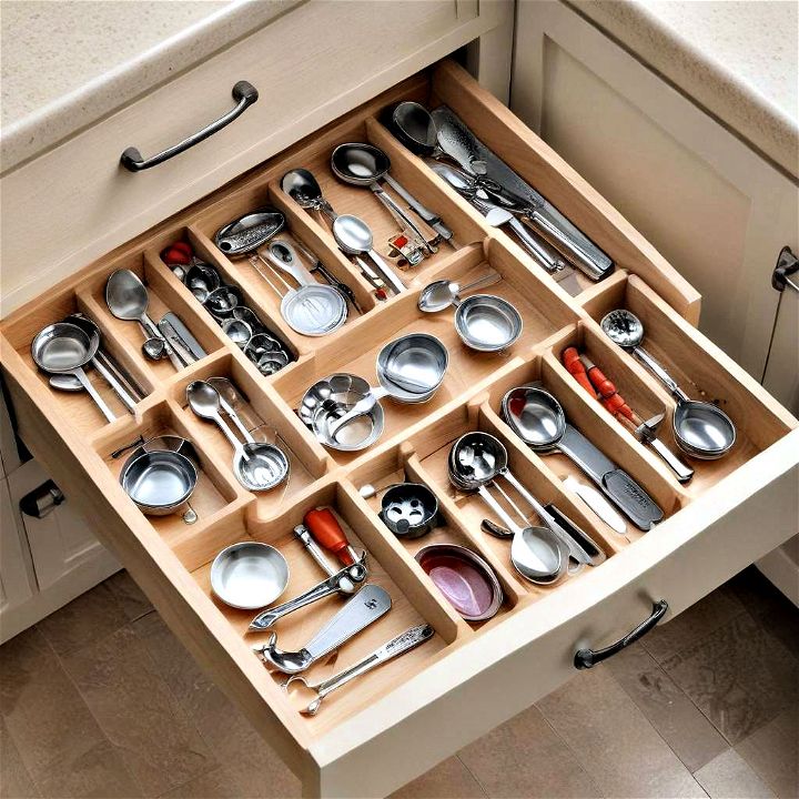 customizable compartments for utensils