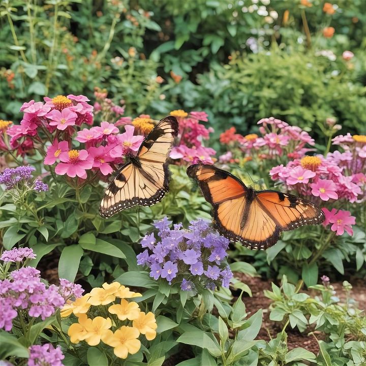 delightful butterfly garden