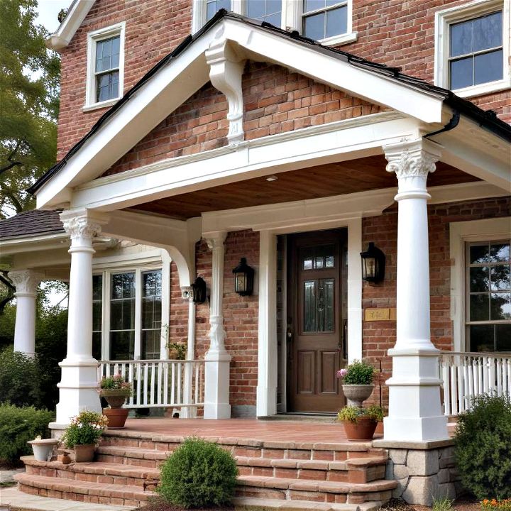 distinctive architectural details for front porch