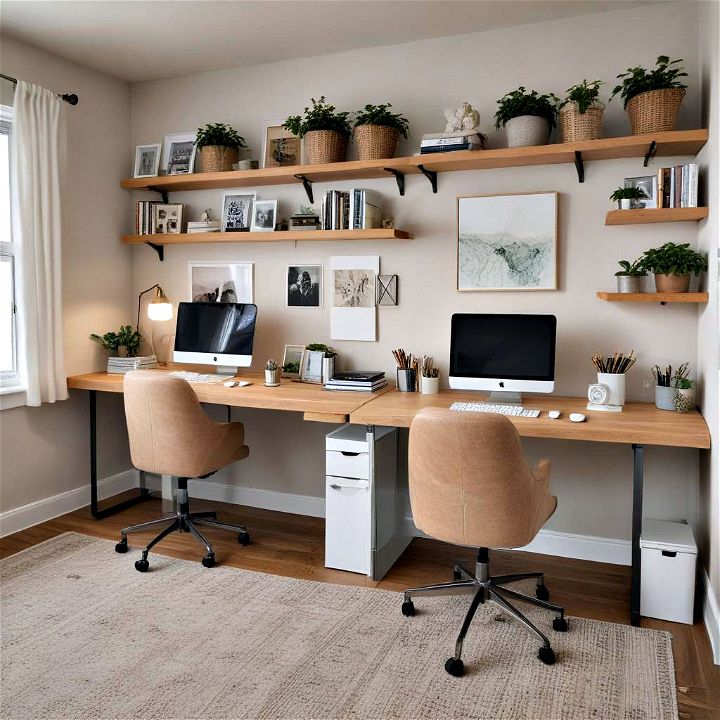 dual workspaces for couples