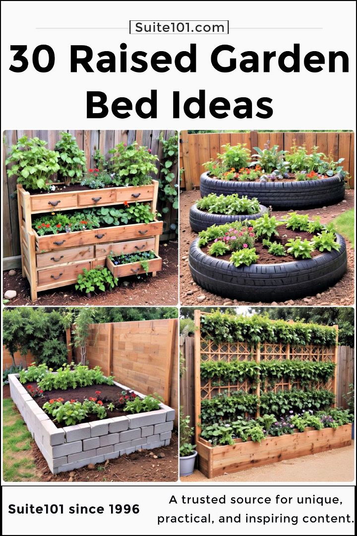 easy raised garden bed ideas
