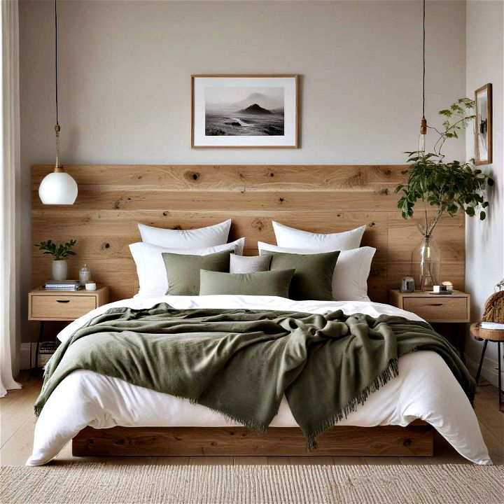 eco friendly and natural bedroom design
