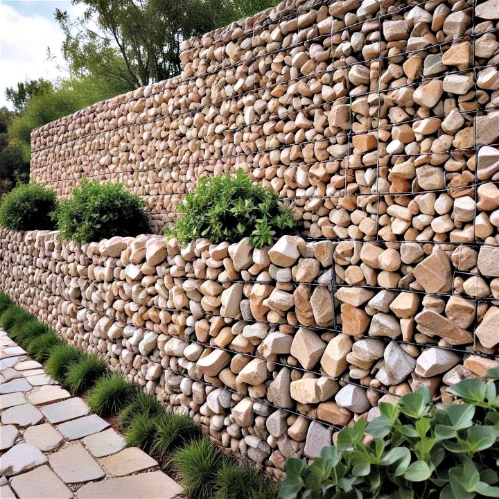 eco friendly and striking gabion walls