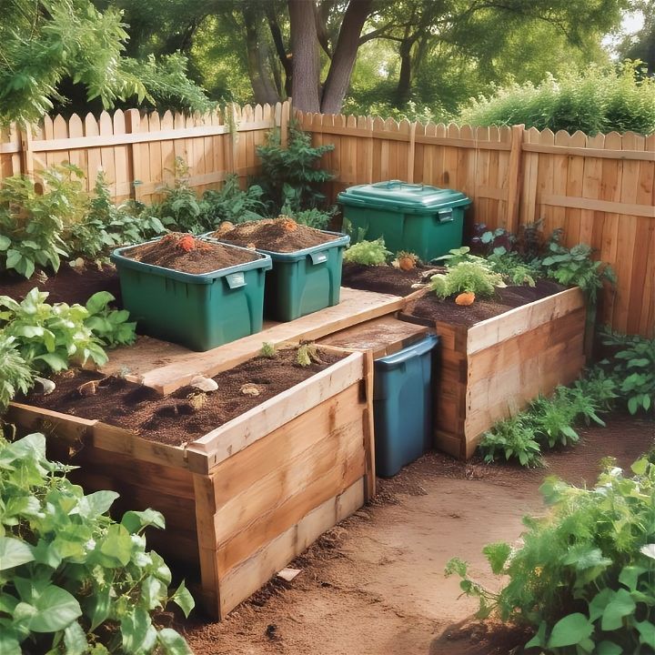eco friendly composting area