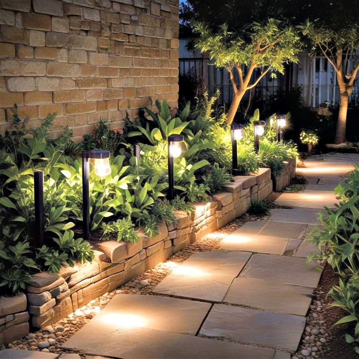 eco friendly garden lighting