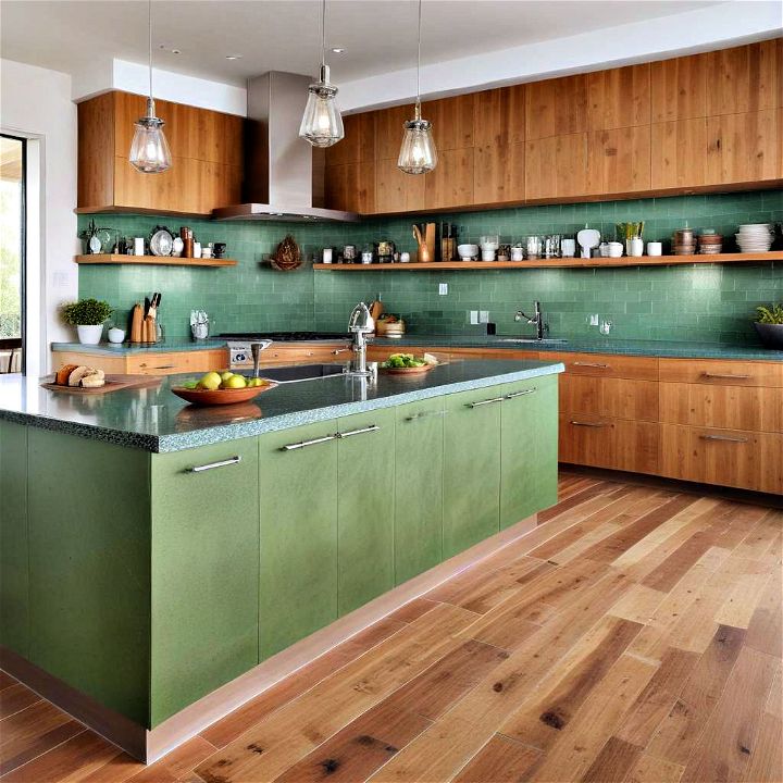 eco friendly materials into your kitchen design