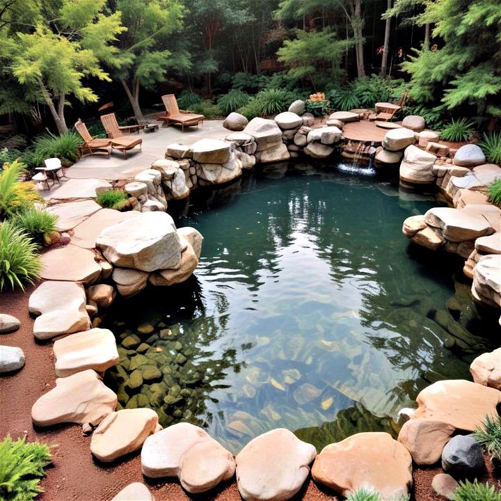 eco friendly natural rock pool