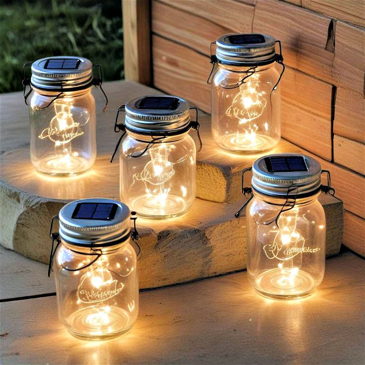 eco friendly solar jar lights