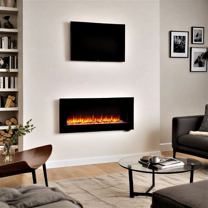 electric fireplaces equipped with led technology