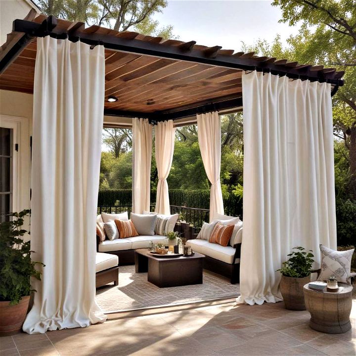 elegance outdoor curtains