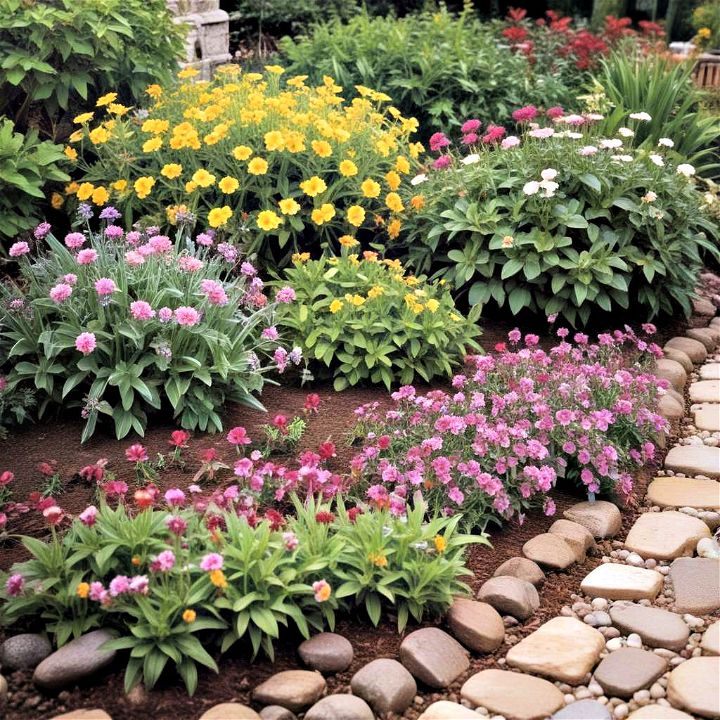 establishing a perennial border for front yard