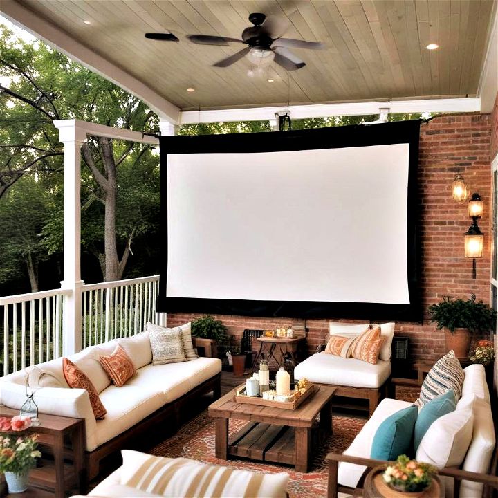 fantastic outdoor movie theater