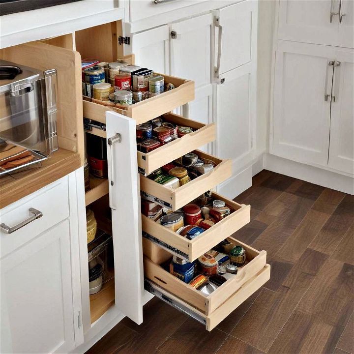 fantastic pull out pantry